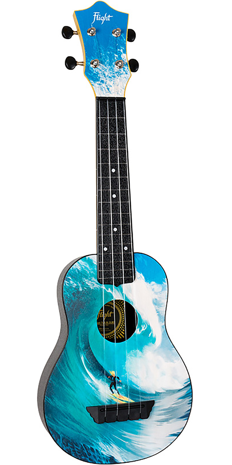 Foto 2 pulgar | Ukelele Flight TUS-25 Surf Azul Soprano + Funda