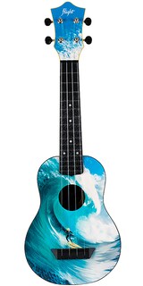Foto 2 | Ukelele Flight TUS-25 Surf Azul Soprano + Funda