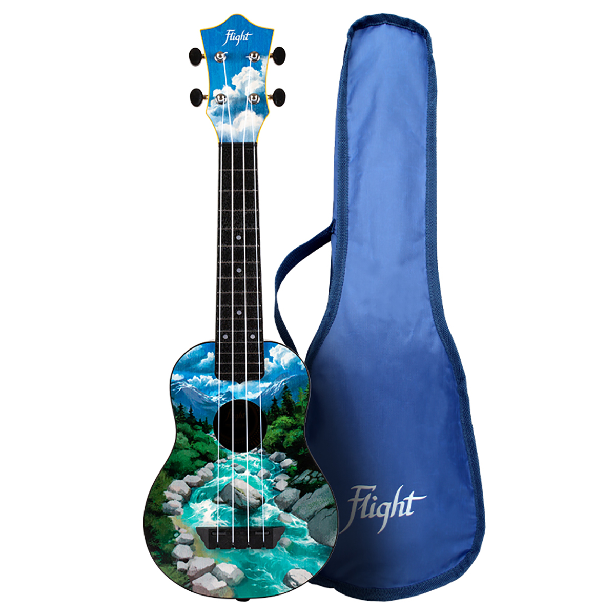 Foto 2 pulgar | Ukelele Flight TUS-30 Slo Multicolor Soprano + Funda