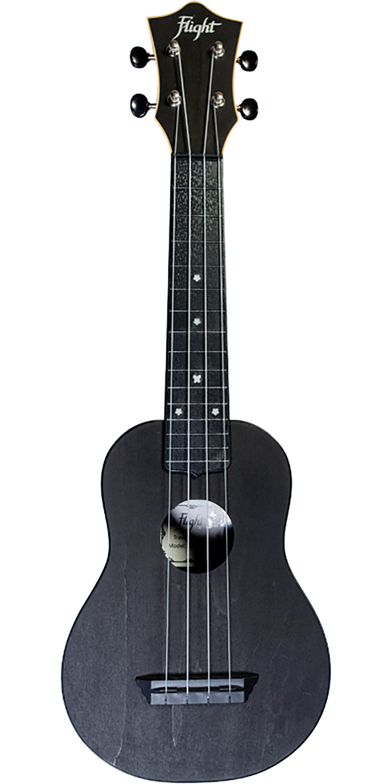 Foto 2 pulgar | Ukelele Flight TUS35 Negro Soprano + Funda + Afinador