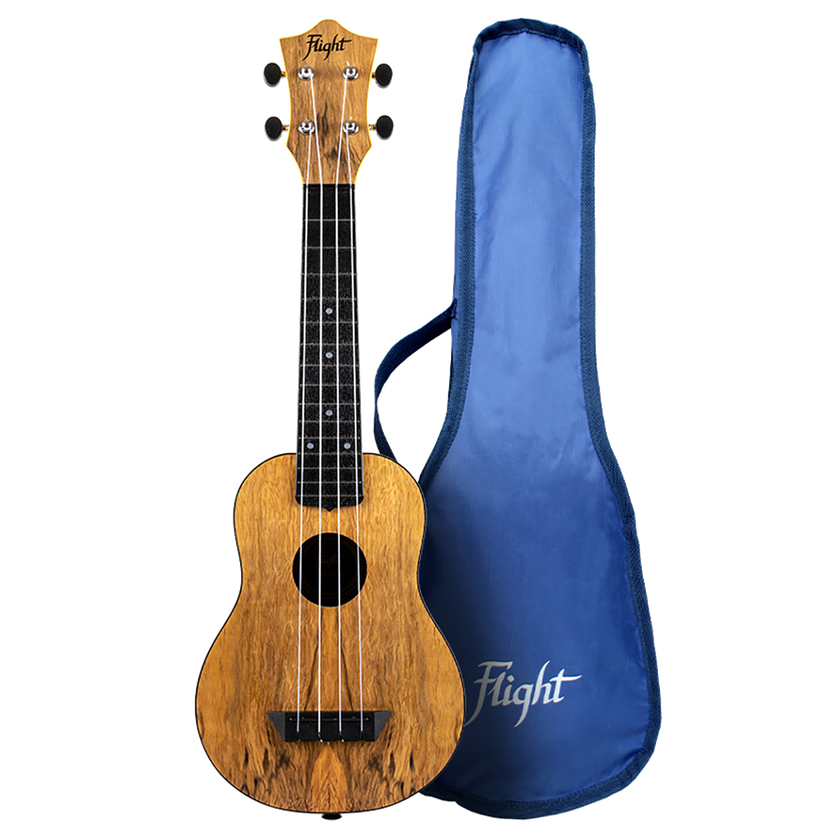 Foto 2 pulgar | Ukulele Soprano Flight Tus55 Mango con Funda