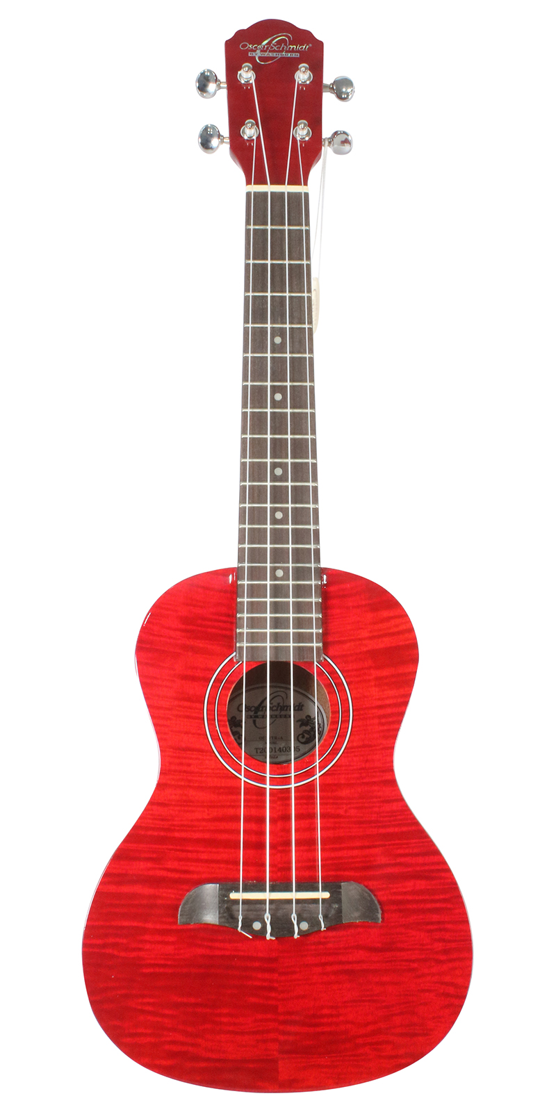 Ukulele Oscar Schmidt OU2F Rojo TRD