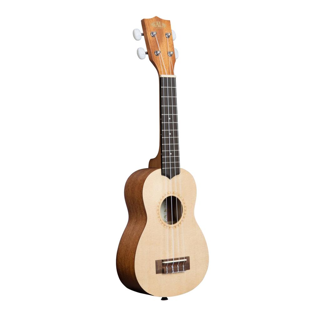 Foto 5 pulgar | Ukulele Soprano de Caoba Satinado con Tapa de Abeto Kala KA-15S-S Café