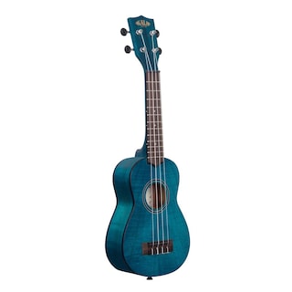 Foto 4 | Ukulele Soprano De Caoba Exótica Satinado Kala Ka-semb Color Azul 12 Trastes