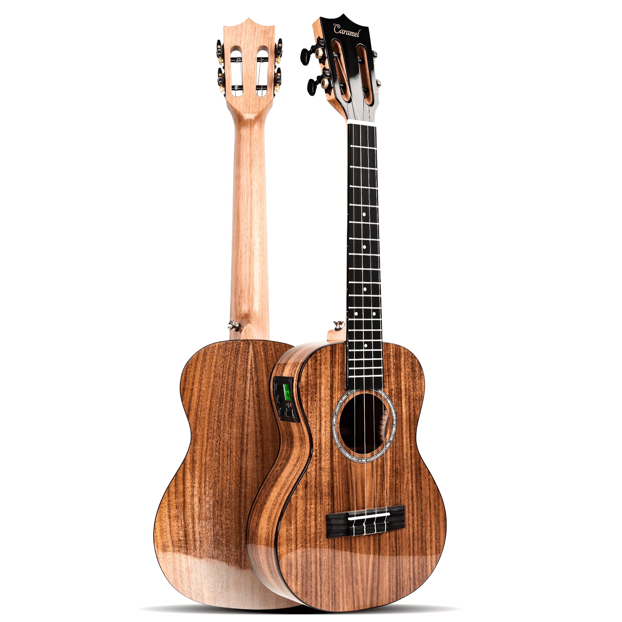 Foto 1 | Ukelele Caramel Glossy All Solid Acacia 26 Tenor Acústico Eléctrico - Venta Internacional.