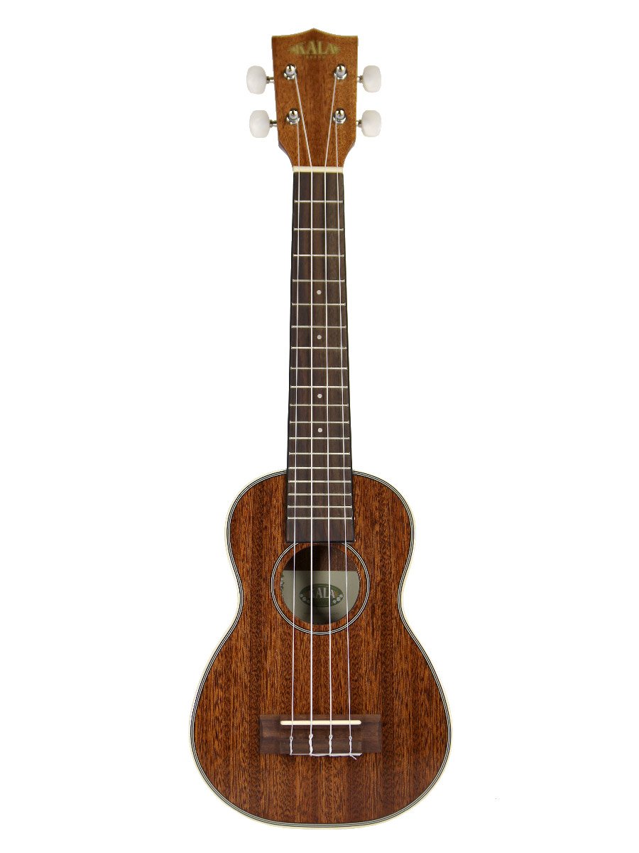 Ukelele Kala Ka-slng, Caoba, Soprano, Cuello Largo Con 18 Trastes - Venta Internacional.
