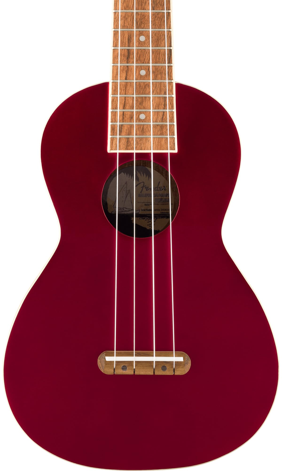 Foto 6 pulgar | Ukelele De Concierto Fender Monterey Cherry Con Accesorios - Venta Internacional.
