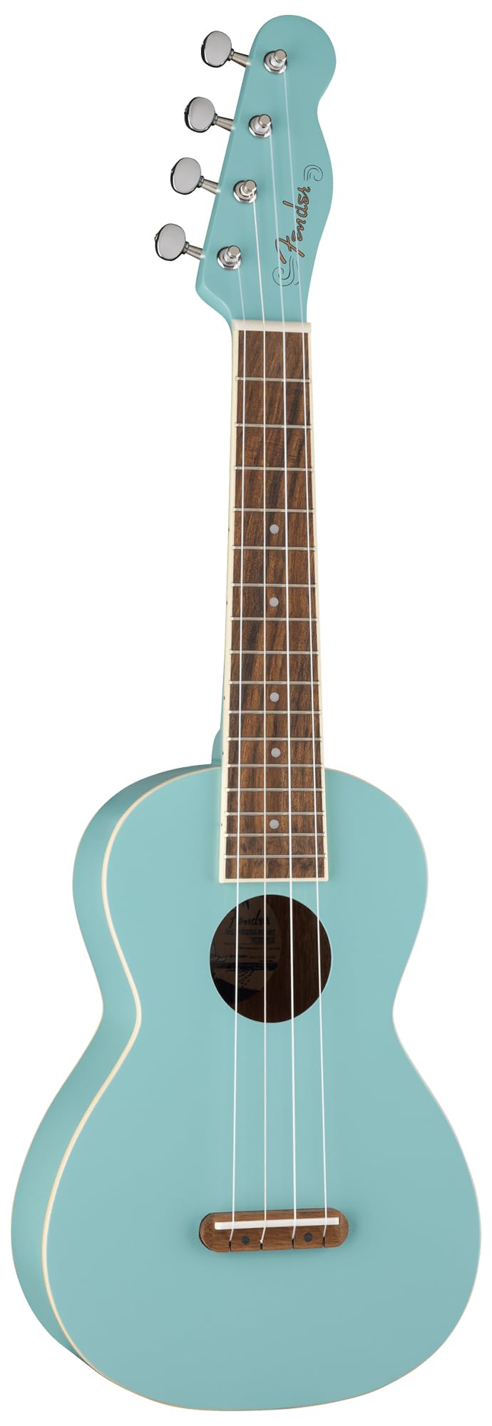 Foto 5 pulgar | Ukelele De Concierto Fender Monterey Daphne Blue Con Accesorios - Venta Internacional.