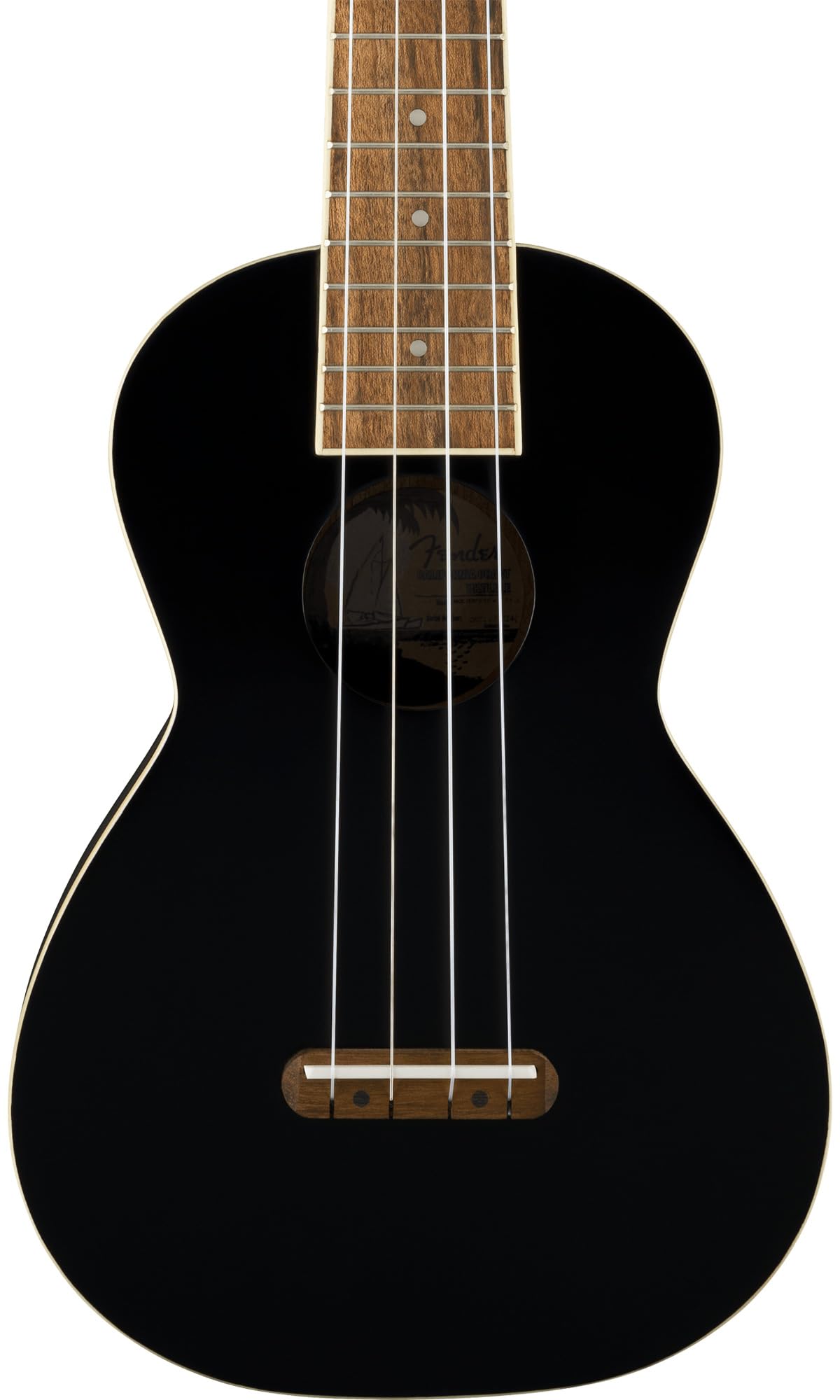 Foto 5 | Ukelele De Concierto Fender Monterey Black Con Funda, Afinador Y Dv - Venta Internacional.
