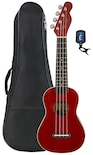 Ukelele Fender Venice Soprano Cherry Con Funda Y Afinador - Venta Internacional.