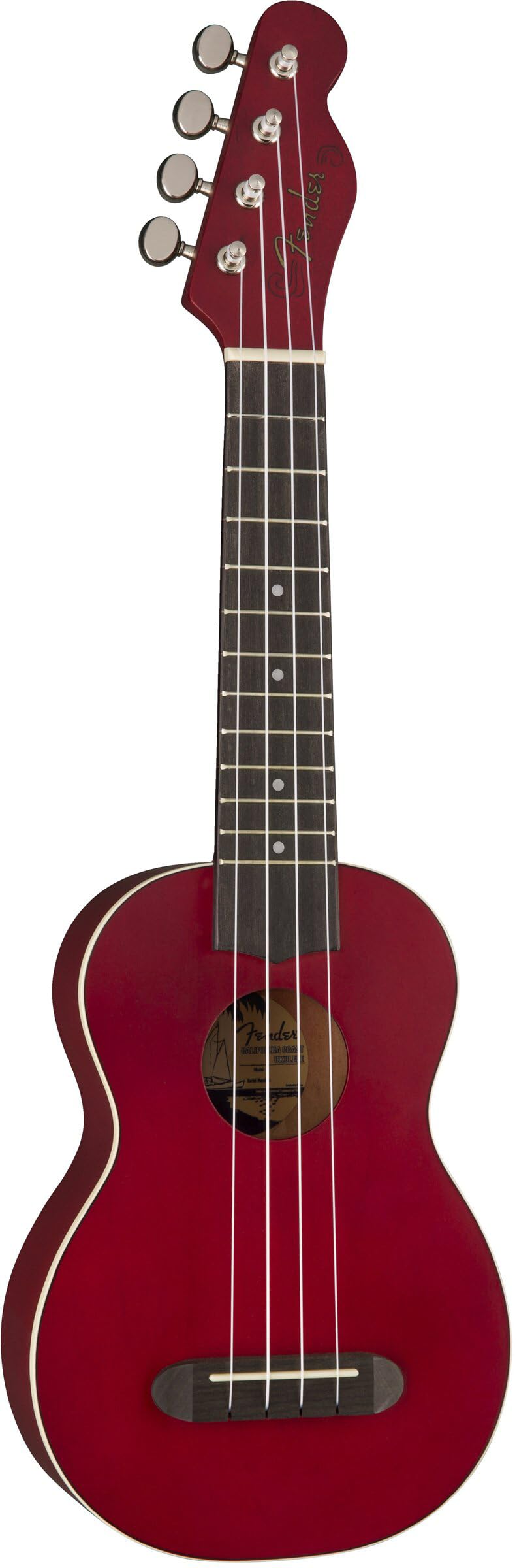 Foto 2 | Ukelele Fender Venice Soprano Cherry Con Funda Y Afinador - Venta Internacional.