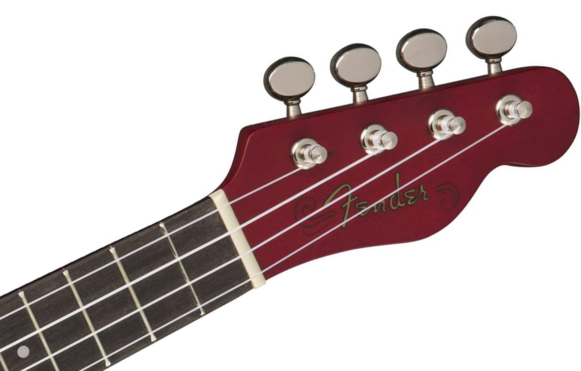 Foto 7 pulgar | Ukelele Fender Venice Soprano Cherry Con Funda Y Afinador - Venta Internacional.