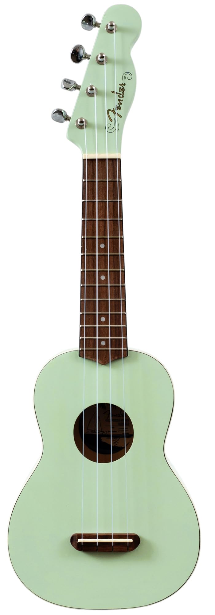 Foto 3 pulgar | Ukelele Fender Venice Soprano Surf Green Con Accesorios - Venta Internacional.