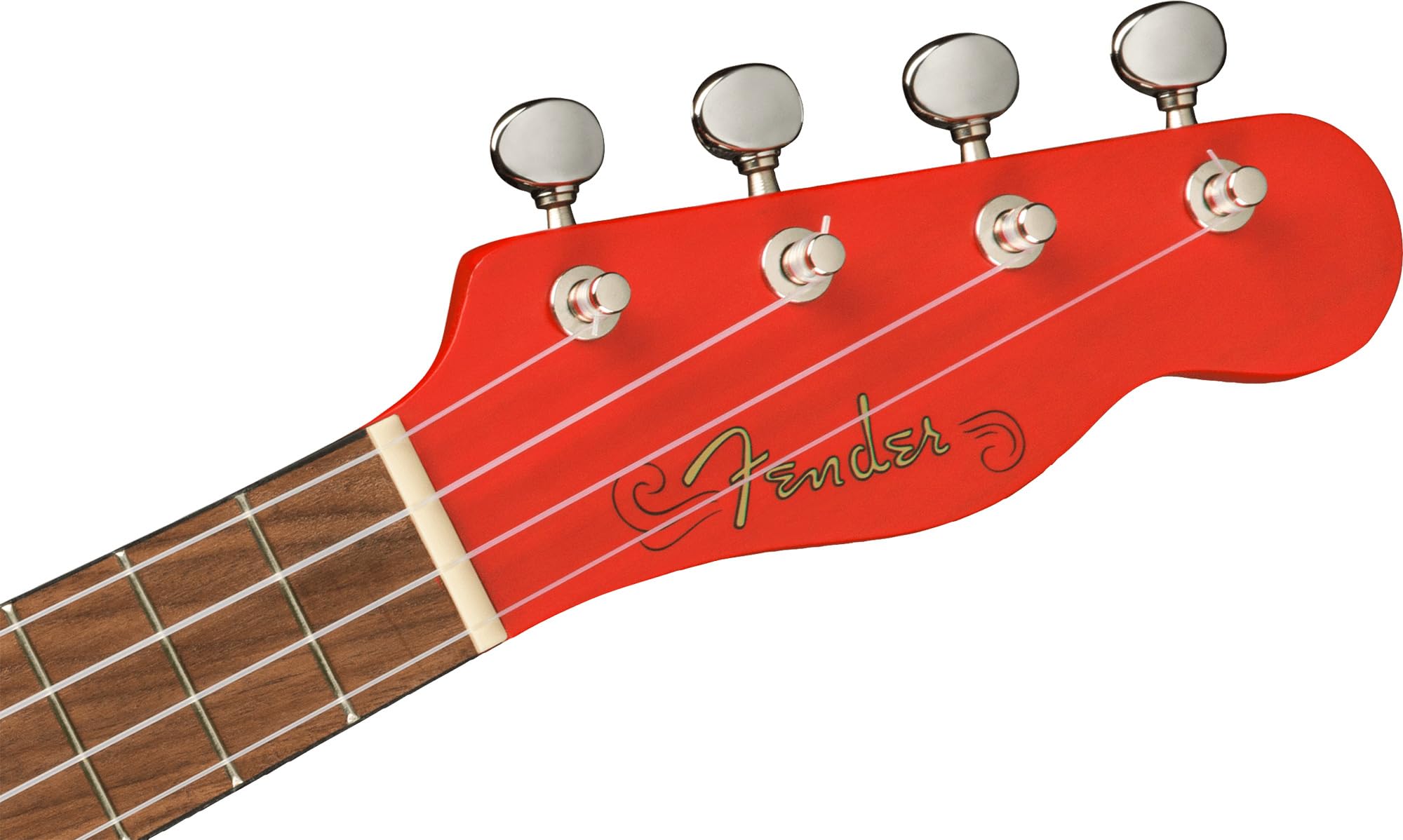 Foto 7 pulgar | Ukelele Fender Edición Limitada Venice Soprano Fiesta Red - Venta Internacional.