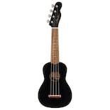 Ukelele Fender Venice Soprano Negro - Venta Internacional.