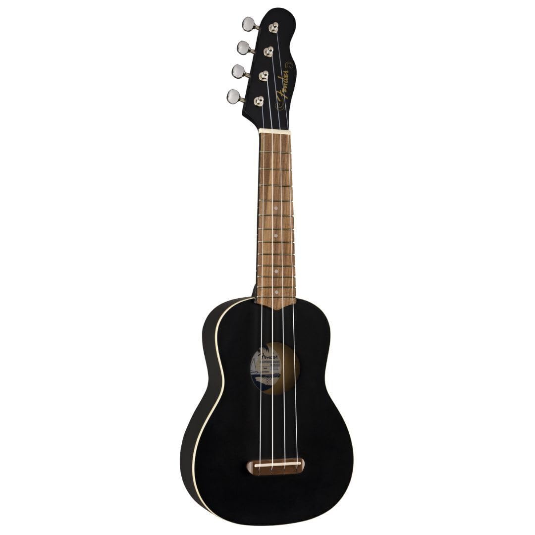 Foto 4 pulgar | Ukelele Fender Venice Soprano Negro - Venta Internacional.