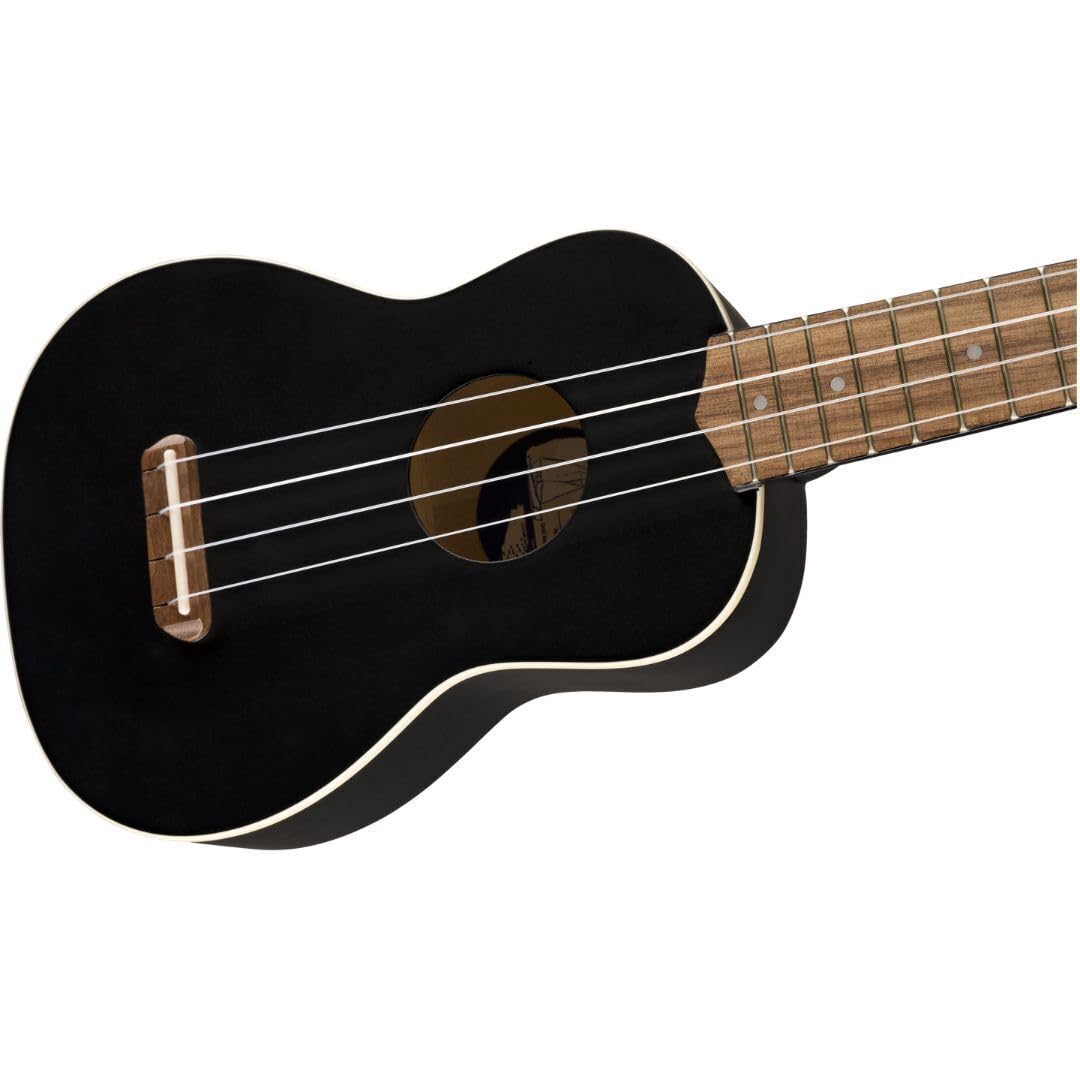 Foto 4 | Ukelele Fender Venice Soprano Negro - Venta Internacional.