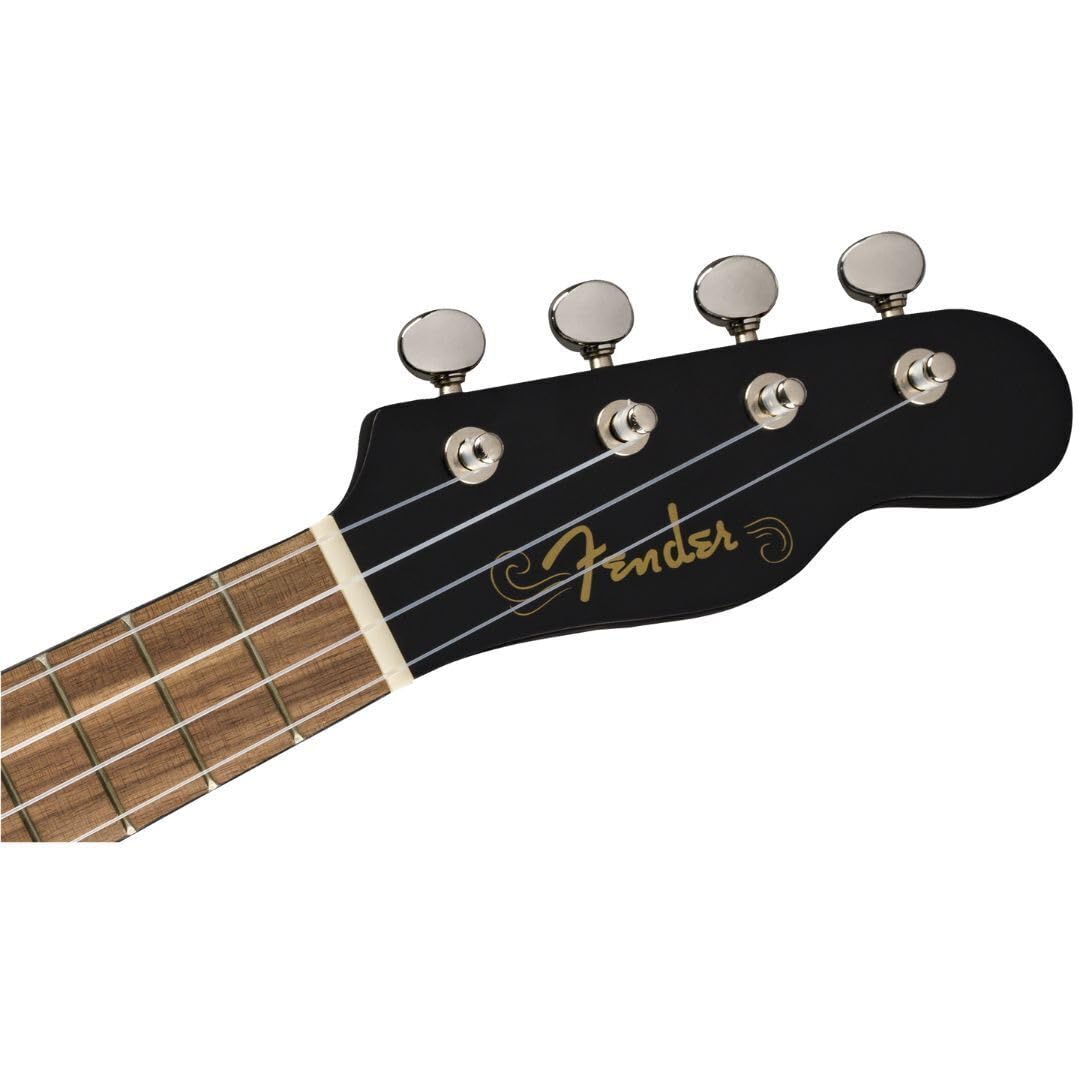 Foto 7 pulgar | Ukelele Fender Venice Soprano Negro - Venta Internacional.