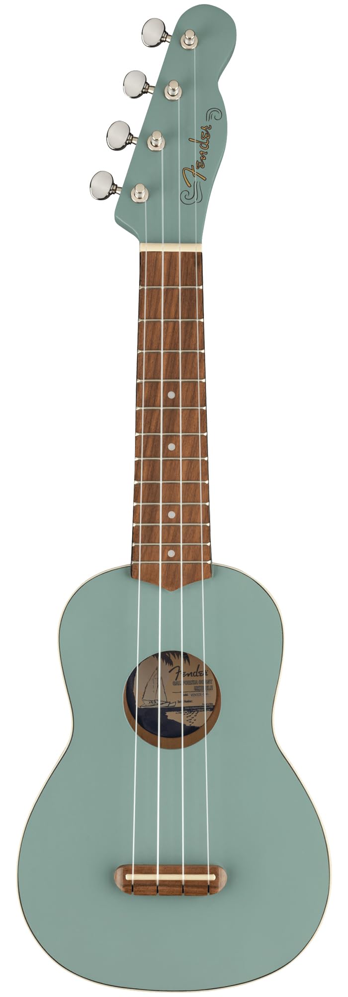 Foto 3 pulgar | Ukelele Fender Venice Soprano Sonic Grey Con Accesorios - Venta Internacional.