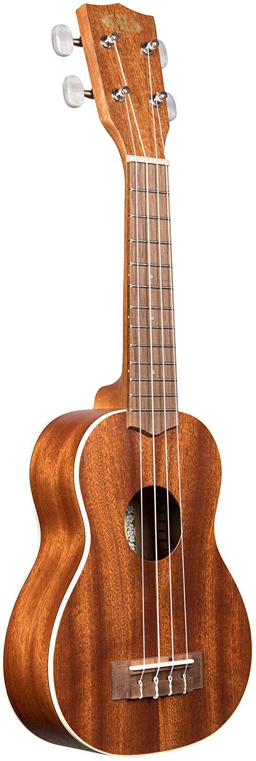 Ukelele Kala Ka-s Soprano De Caoba Con 12 Trastes, Acabado Satinado - Venta Internacional.