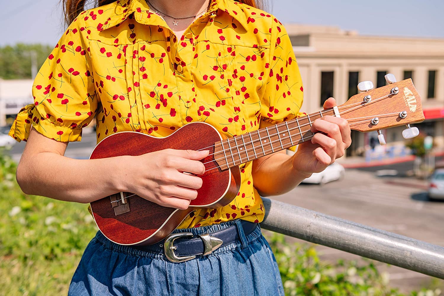 Foto 7 pulgar | Ukelele Kala Ka-s Soprano De Caoba Con 12 Trastes, Acabado Satinado - Venta Internacional.