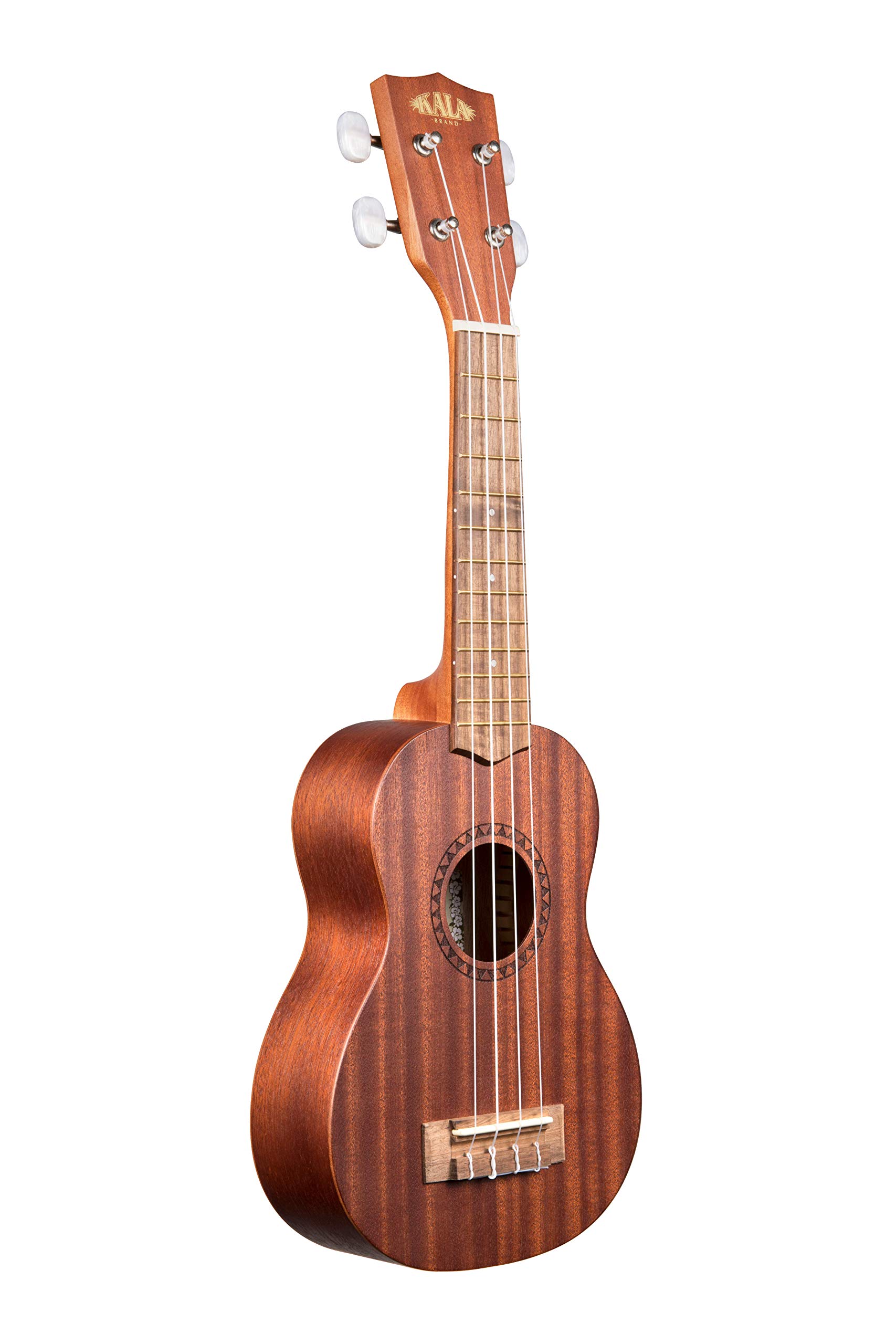 Ukelele Kala Ka-15s Soprano De Caoba Con Diapasón De Nogal - Venta Internacional.