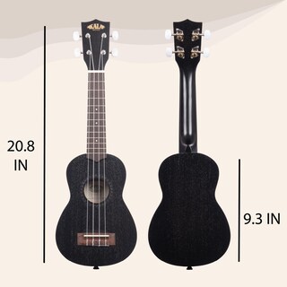 Foto 5 | Ukelele Kala Brand Music Co. 4 Cuerdas Color Caoba Negro Con Aquila - Venta Internacional.