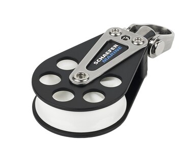 Foto 1 | Bloque Único De Aluminio Block Schaefer, Polea De 51 Mm - Venta Internacional.