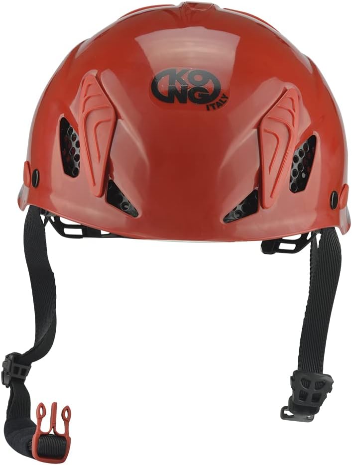 Casco Para Escalada  ''kong'' Carcasa En Abs Ultrarresistente Regulación Rápida De La Talla Con Sistema De Rued