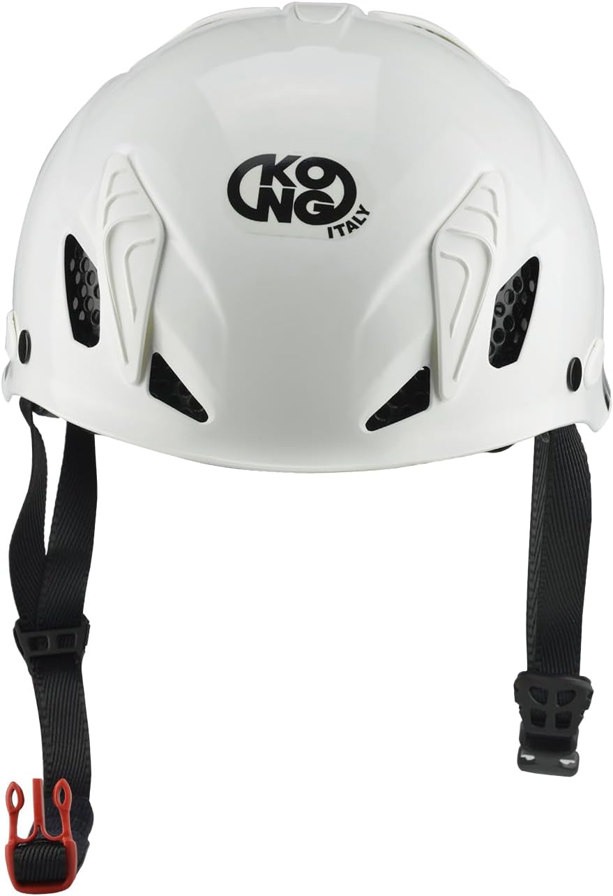 Casco Para Escalada  Kong Carcasa En Abs Ultrarresistente Regulación Rápida De La Talla Con Sistema De Rueda Gim