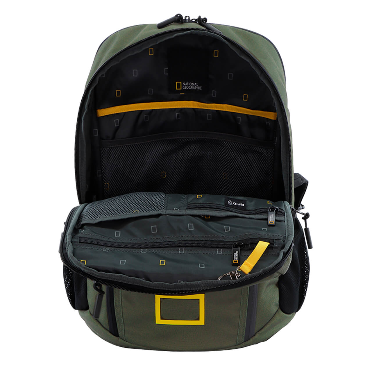 Foto 7 | Mochila National Geographic N21080.11, Verde Olivo, Box Canyon 35 L, Con Sistema De Bloqueo Para Tc/td Rfid