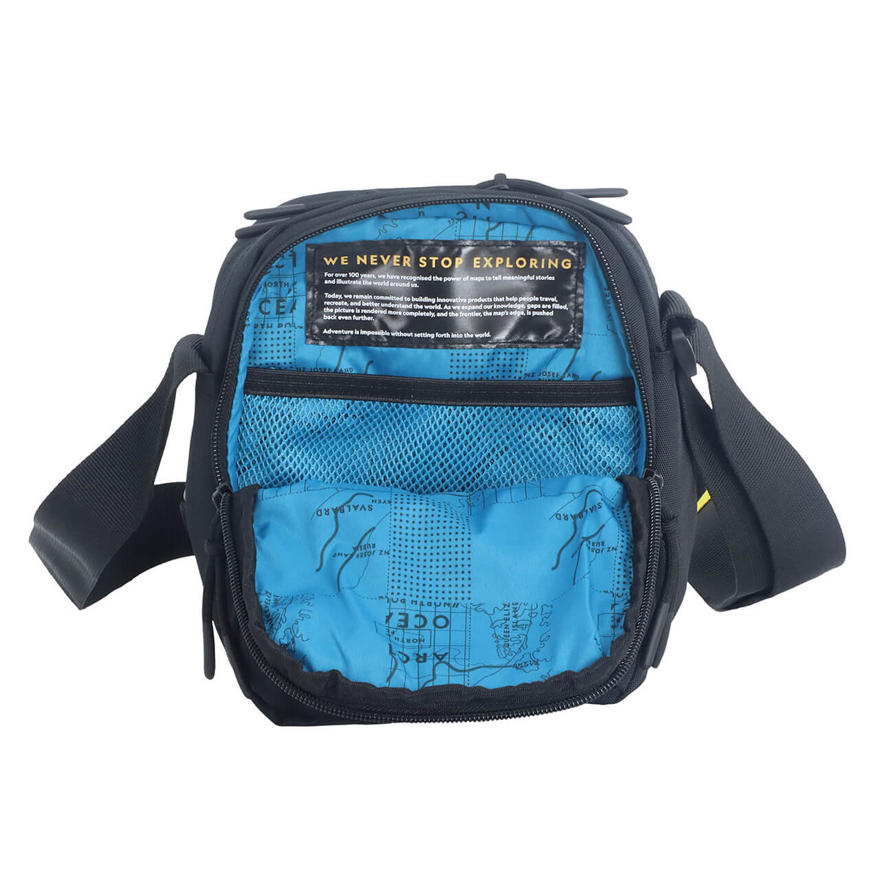 Foto 7 | Bolso De Viaje National Geographic N27902.06, Negro, All Rounder 3 L, Con Sistema De Bloqueo Para Tc/td Rfid