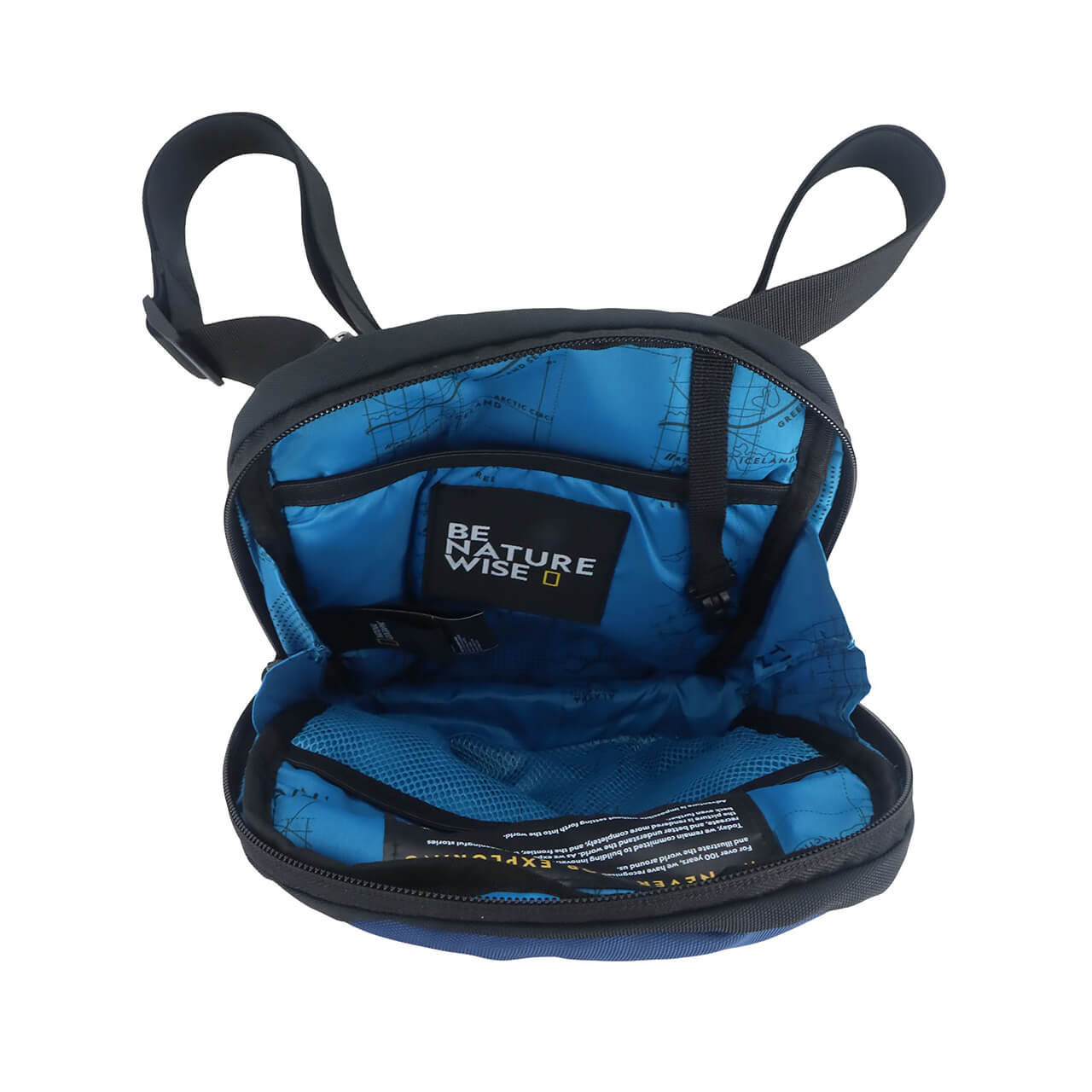 Foto 8 pulgar | Bolso Bandolera National Geographic N27904.49, Azul, All Rounder 3.5 L, Con Sistema De Bloqueo Para Tc/td Rfid