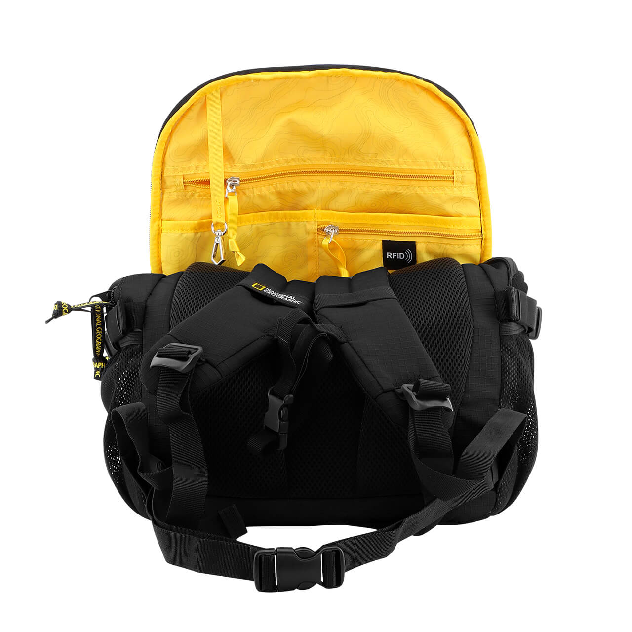 Foto 7 | Mochila National Geographic N21216.06, Negro, Explorer Iii 22 L, Con Sistema De Bloqueo Para Td/td Rfid