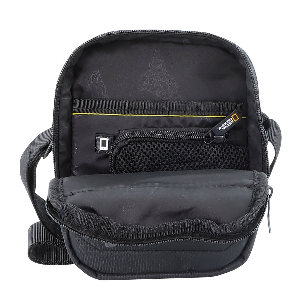 Foto 7 | Bolso De Viaje National Geographic N00701.06, Negro, Pro 2 L, Resistente Al Agua