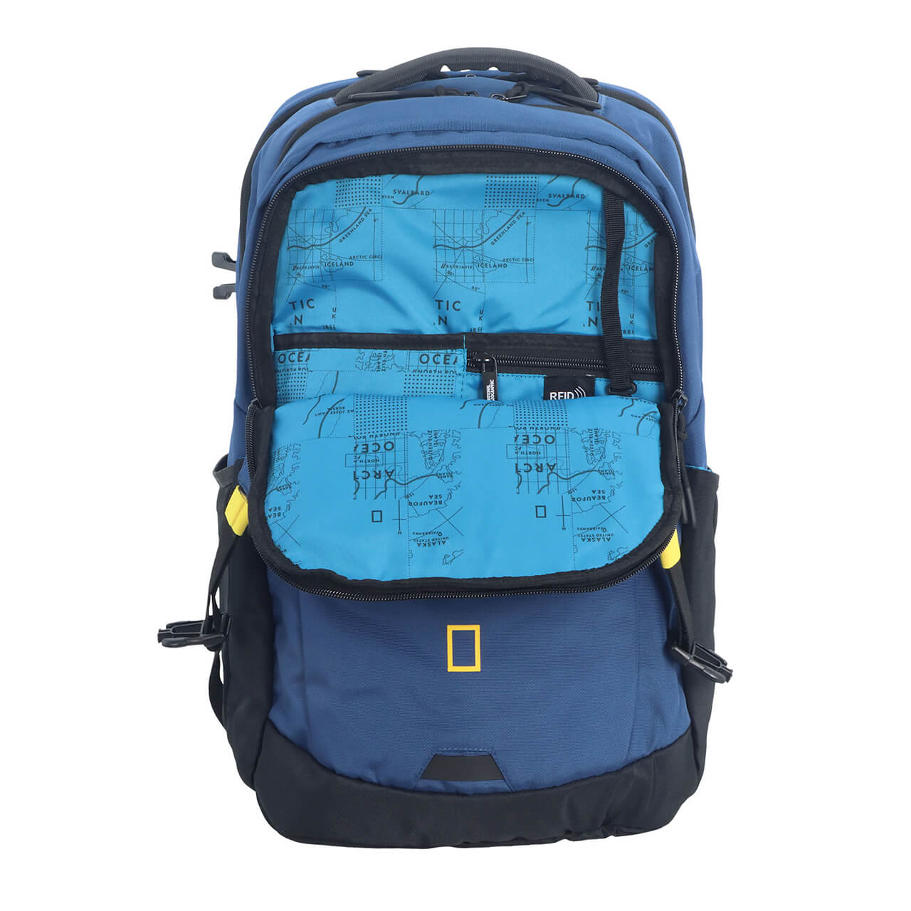 Foto 8 pulgar | Mochila National Geographic N27905.49, Azul, All Rounder 27 L, Con Sistema De Bloqueo Para Tc/td Rfid