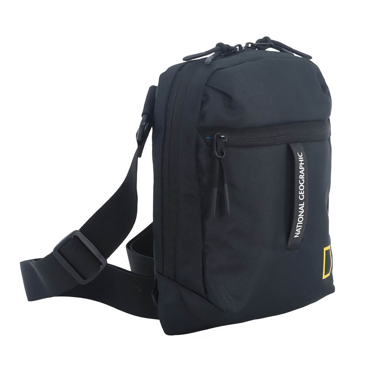 Foto 7 pulgar | Bolso Bandolera National Geographic N27904.06, Negro All Rounder 3.5 L, Con Con Sistema De Bloqueo Para Tc/td Rfid