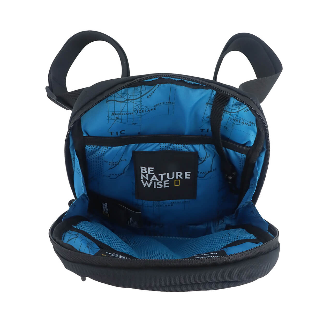 Foto 7 | Bolso Bandolera National Geographic N27904.06, Negro All Rounder 3.5 L, Con Con Sistema De Bloqueo Para Tc/td Rfid