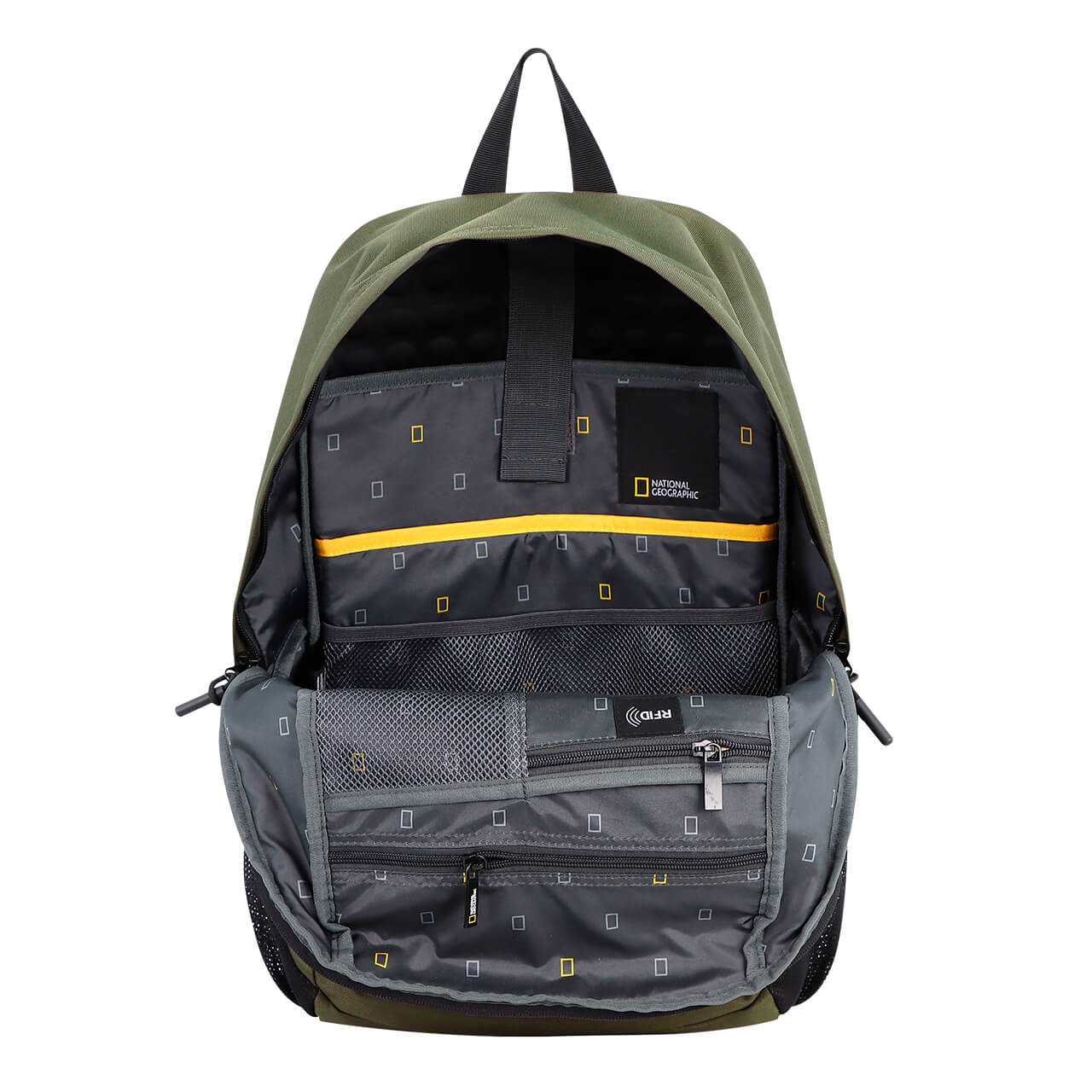 Foto 7 | Mochila National Geographic N22080.11, Verde Olivo, Slot Canyon 25 L, Con Sistema De Bloqueo Para Tc/td Rfid