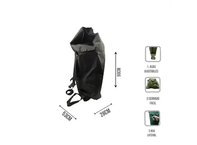 Foto 3 | Saco Xtellar De Avio Militar Mochila Costal Sickpack +pouch +llavero