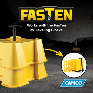 Foto 6 | Conector Estabilizador Compatible Con Camco Fasten Rv Big Blocks, Paquete De 2 - Venta Internacional.