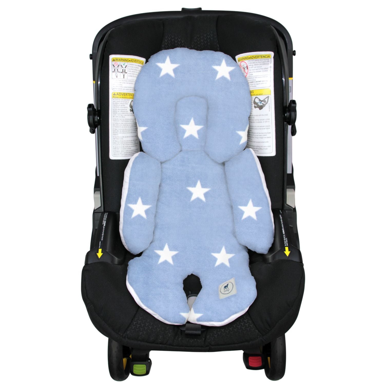 Foto 3 pulgar | Nap Baby Cojín Posicionador Para El Porta Bebé Ó Cojin Anti Reflujo Para Silla, Carreola Ó Autoasiento - Estrellas