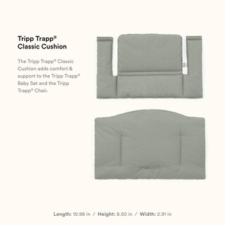 Foto 3 | Cojín Para Stokke Tripp Trapp Classic Glacier Green - Venta Internacional.