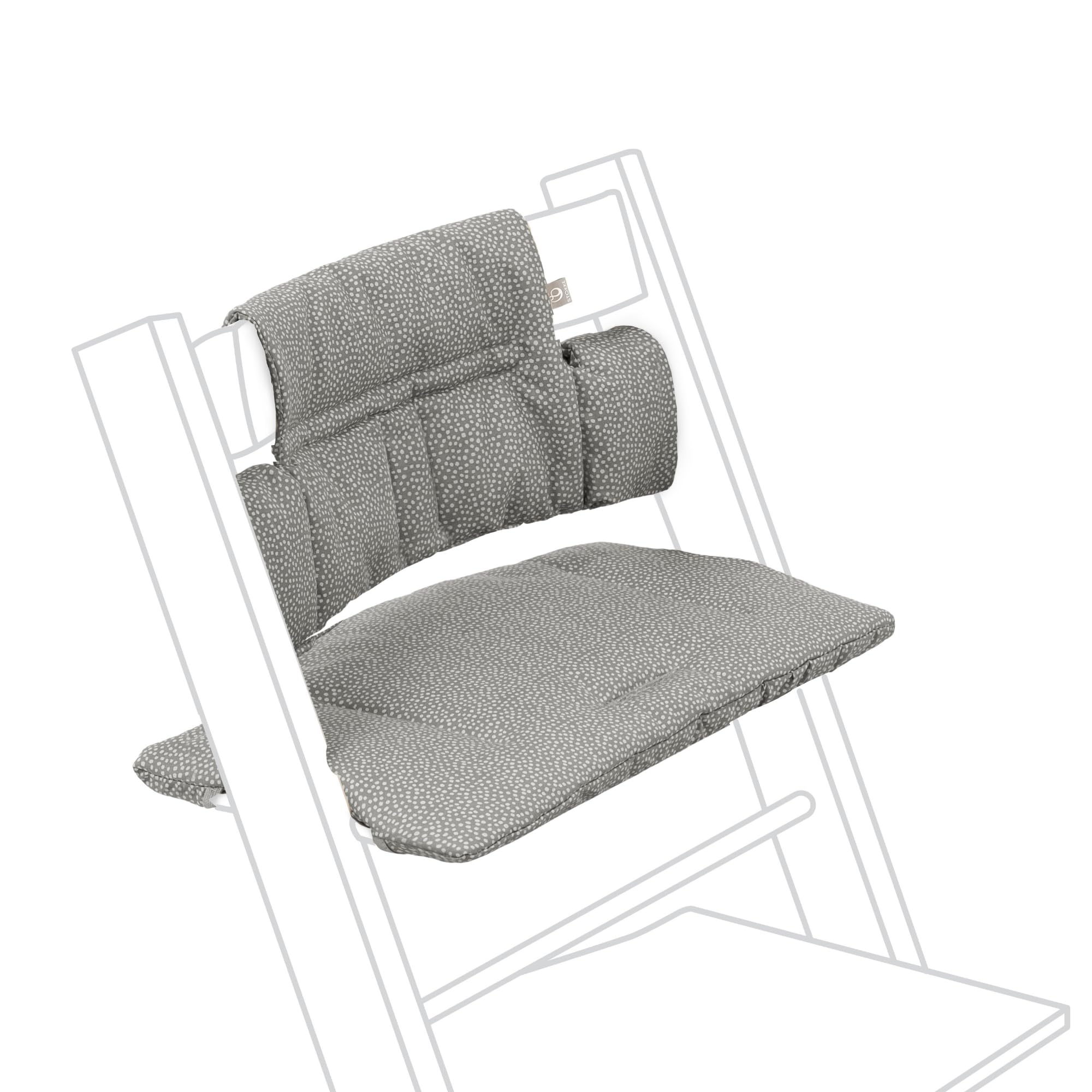 Foto 1 | Cojín Para Stokke Tripp Trapp Classic Dots Grey - Venta Internacional.