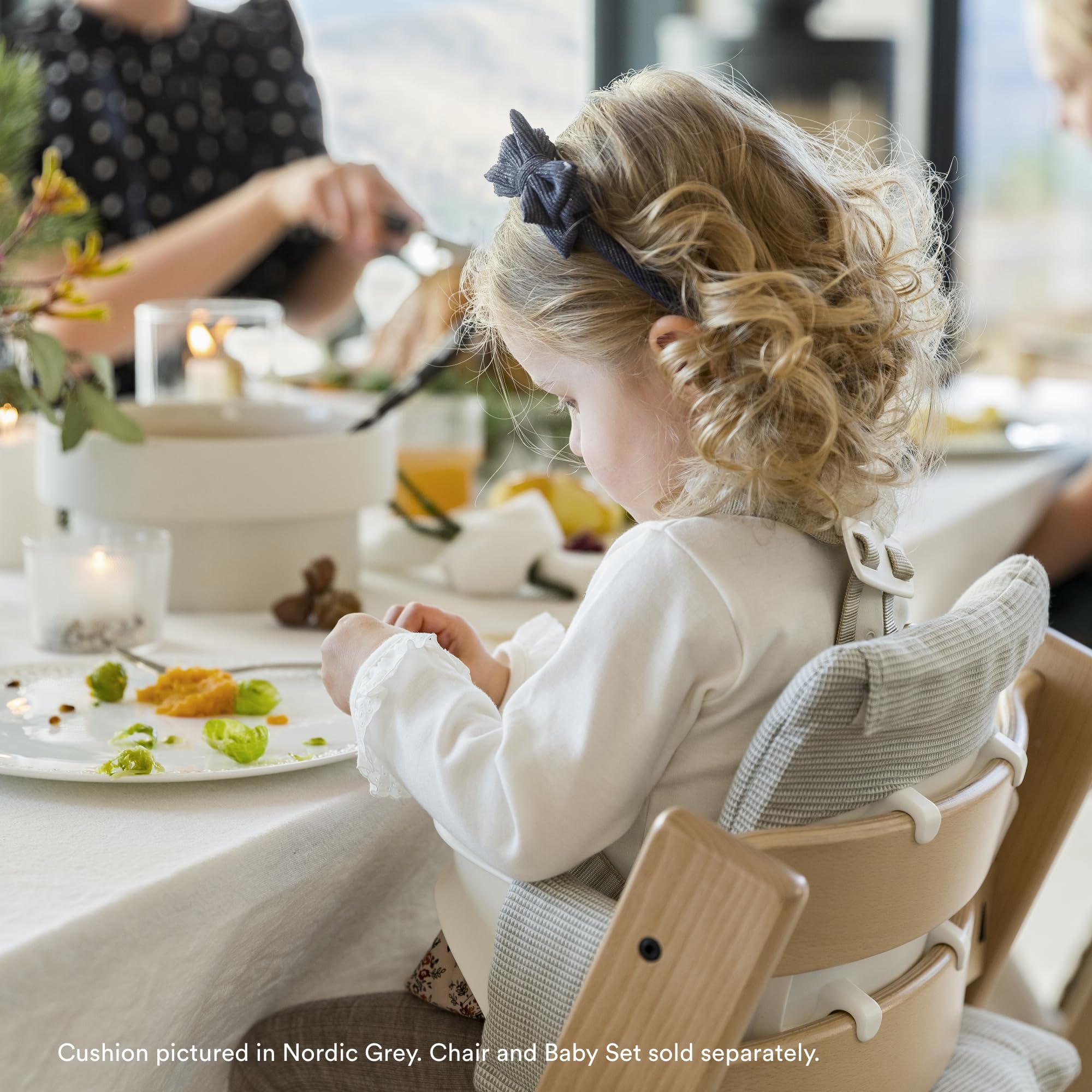 Foto 5 | Cojín Para Stokke Tripp Trapp Classic Dots Grey - Venta Internacional.