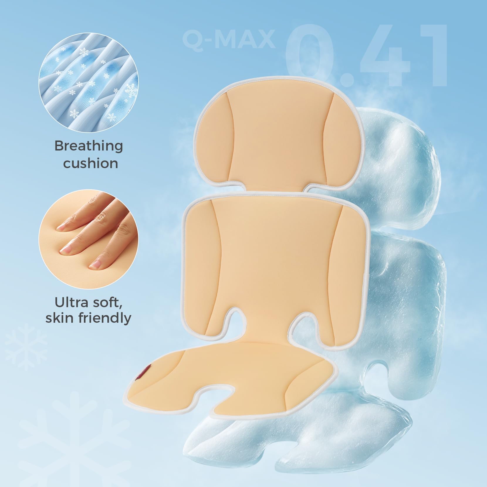Foto 4 pulgar | Cooling Pad Momcozy Stroller Universal Soft Cooler Liner - Venta Internacional.