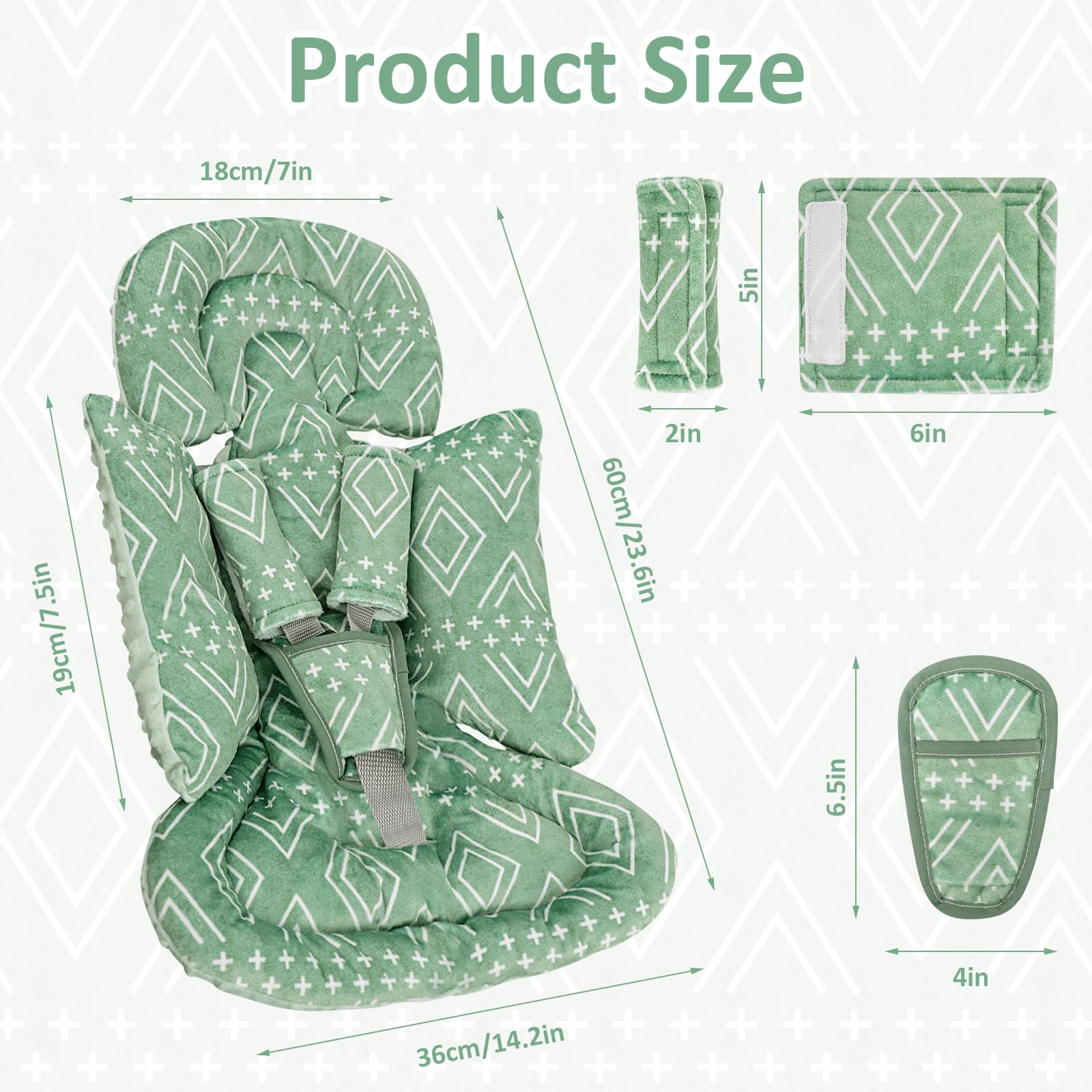 Foto 5 pulgar | Soporte para Autoasiento Tanofar Verde-Venta Internacional