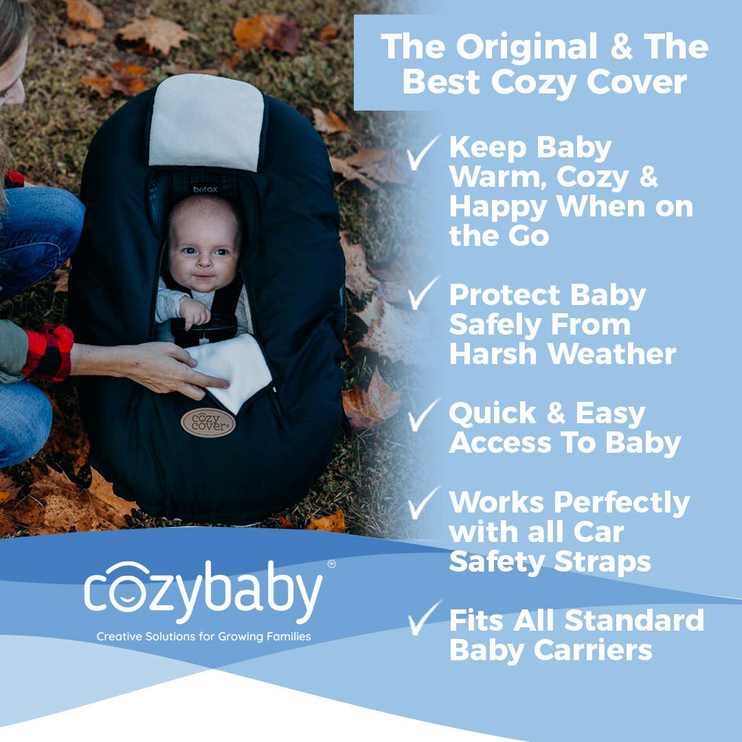 Foto 2 | Funda De Asiento De Coche Para Bebés, Acogedora, Gris, Resistente A La Intemperie - Venta Internacional.
