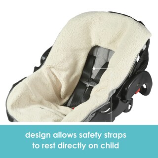 Foto 5 | Funda De Asiento De Coche Y Banderín De Invierno Para Bebés Jj Cole Bundle Me - Venta Internacional.