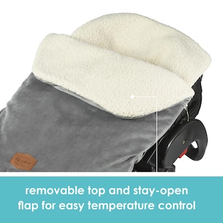 Foto 6 | Funda De Asiento De Coche Y Banderín De Invierno Para Bebés Jj Cole Bundle Me - Venta Internacional.